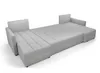 AX LIVING Ecksofas groß Dolceo 287 cm – Sofa schwarz mit Produktbild-Vorschau 3