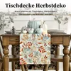 Herbst Tischläufer 33 x 183cm, Herbst Dekoration Produktbild-Vorschau 3