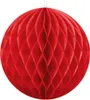 Löschpapierball, rot, 10cm Produktbild-Vorschau 1