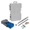 A collection of Kreg pocket-hole jig tools and accessories laid out on a white background. Voir les images du produit