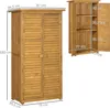 Outsunny Armoire abri de jardin remise pour outils en bois Voir les images du produit 5