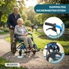 Mobiclinic Rollstuhl faltbar Faltrollstuhl Orthopädisch Produktbild-Vorschau 3