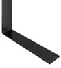 vidaXL Opěradlo pro pohovku Pallet Black 110 cm Iron Náhled obrázku produktu 7
