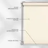 Roleta Estika bez vrtání – 40 cm x 150 cm – Mléčná – Snadná Náhled obrázku produktu 3