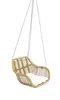 Hängesessel aus Rattan mit Kissen, Korbsessel, Produktbild-Vorschau 2