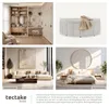 tectake® Polsterbank Moon kein Aufbau, 108 x 48 x 38,5 cm Produktbild-Vorschau 4