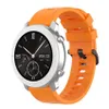BStrap Silicone V3 Armband für Garmin Venu 2 Plus, orange Produktbild-Vorschau 2