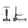 Kinderkraft, Halley, 2 w 1, Step/Loopfiets, Grassland Green Podgląd zdjęcia produktu 7