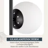 ZMH Nočná lampa čierna Moderná stolová lampa Mosadz 2 Náhľad obrázku produktu 9