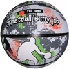 Basket-Ball Enero Solid R.7 Gris/Blanc Voir les images du produit 2