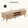 CDGlobal TV-Schrank, Fernsehtisch mit 2 Türen, 150 cm lang, Produktbild-Vorschau 7