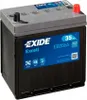 Exide Batterie 35Ah 240A mit Basis Koreanisch B1 Lange Produktbild-Vorschau 2