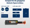 Tester baterii, BatteryCheck, do baterii i akumulatorów Podgląd zdjęcia produktu 5