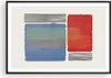 Gerahmtes Poster - Schwarzer Rahmen - Stück Geometrisch Produktbild-Vorschau 1