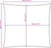 Voile de parasol tissu oxford carré 4x4 m jaune Voir les images du produit 10