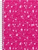 Blok Oxford Floral, A5, 60 listov, linajkový, mix farieb Produktbild-Vorschau 3