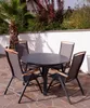 ALEOS. Gartengarnitur Gartenset Aluminium TEAK Set mit Produktbild-Vorschau 9
