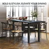 A dining set in a modern kitchen setting. Produktbild-Vorschau