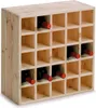 Casier à vin Zeller 25 bouteilles, pin, 52 x 25 x 52 cm, Voir les images du produit 2