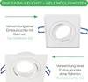 LUMILED LED vestavné svítidlo otočné včetně 6 W žárovky s Náhled obrázku produktu 8