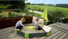 EXIT Aksent Holz Sandkasten Boot 190x90cm, Sandkasten für Produktbild-Vorschau 8