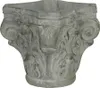 Clayre & Eef Blumentopf 17x17x16 cm Grau Grün Stein Produktbild-Vorschau 2
