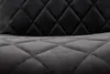 Gesteppter Stuhl K525 schwarz, Metallbeine, für Esszimmer, Produktbild-Vorschau 8