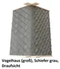 Vogelhaus (groß), Schiefer grau Produktbild-Vorschau 4