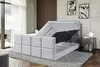 ALTDECOR Boxspringbett mit Fußteil, 2 Matratzen und Topper Produktbild-Vorschau 5