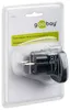 Reiseadapter UK auf Europa, schwarz für Geräte aus UK (Typ Produktbild-Vorschau 2