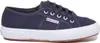 A single navy blue Superga sneaker is shown from the side against a white background. Produktbild-Vorschau
