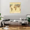 Bilder auf glas - Karte Welt Land - 70x70cm - Glasbilder - Produktbild-Vorschau 6