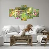 Bild auf Leinwand - Leinwandbild - Brücke Park Blume Produktbild-Vorschau 6
