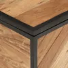 vidaXL Truhe 60x30x30 cm Massivholz Akazie und Eisen Produktbild-Vorschau 7