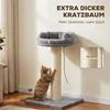 PawHut Kratzbaum klein, 85 cm Katzenbaum, Katzenkratzbaum Produktbild-Vorschau 7