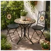 Gartentisch Metall Schwarz Kairo Produktbild-Vorschau 3