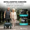 Helavo Leichtgewicht Rollator aus Aluminium faltbar mit Produktbild-Vorschau 8