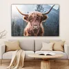 OneMillionCanvasses® - Plátno - Skotský horal - Kráva - Náhled obrázku produktu 6