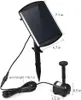 A solar panel and water pump kit for a fountain, with dimensions indicated. Produktbild-Vorschau