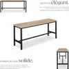 2 bancs Fairfield - Bois clair industriel, Chêne Sonoma Voir les images du produit 3
