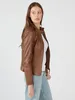 Mustang Lederjacke Blanca Damen cognac 3XL Produktbild-Vorschau 6