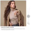 6 Stück Lange Kette Damen, Modeschmuck Anhänger Halsketten Produktbild-Vorschau 4