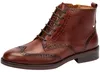Pikolinos Damen Stiefelette aus Leder flach Derby Brogue Produktbild-Vorschau 4
