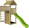 TP Toys Wolkenkratzer 2 Holz Spielturm Garten mit Rutsche Produktbild-Vorschau 1