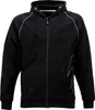 JOB Hoodie-Sweatjacke DACHDECKER Zunft-Emblem schwarz NEU Produktbild-Vorschau 1