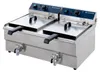 GastroHero Elektro Doppel Fritteuse ECO 2x13 Liter 10 kW Produktbild-Vorschau 3