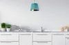 Suspension, lustre, abat-jour, motif doré Voir les images du produit 2
