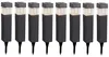 LED Solarlampen, IP44, grau, H 38,5cm, 8er Set Produktbild-Vorschau 1