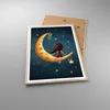 Gerahmtes Poster - Rahmen in heller Eiche - Kinder Mädchen Produktbild-Vorschau 3