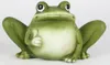 4x Gartenfigur Dicker Frosch 36x18x21cm aus Magnesia – Produktbild-Vorschau 1